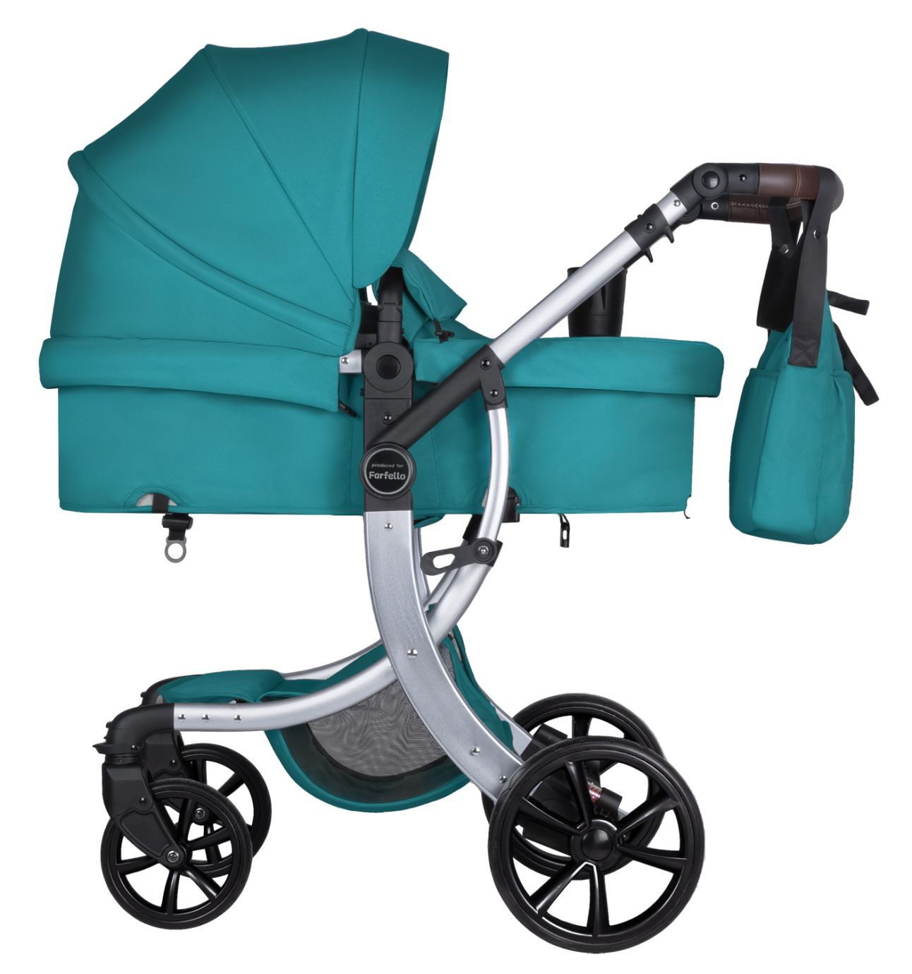 Коляска трансформер Aimile Original Silver