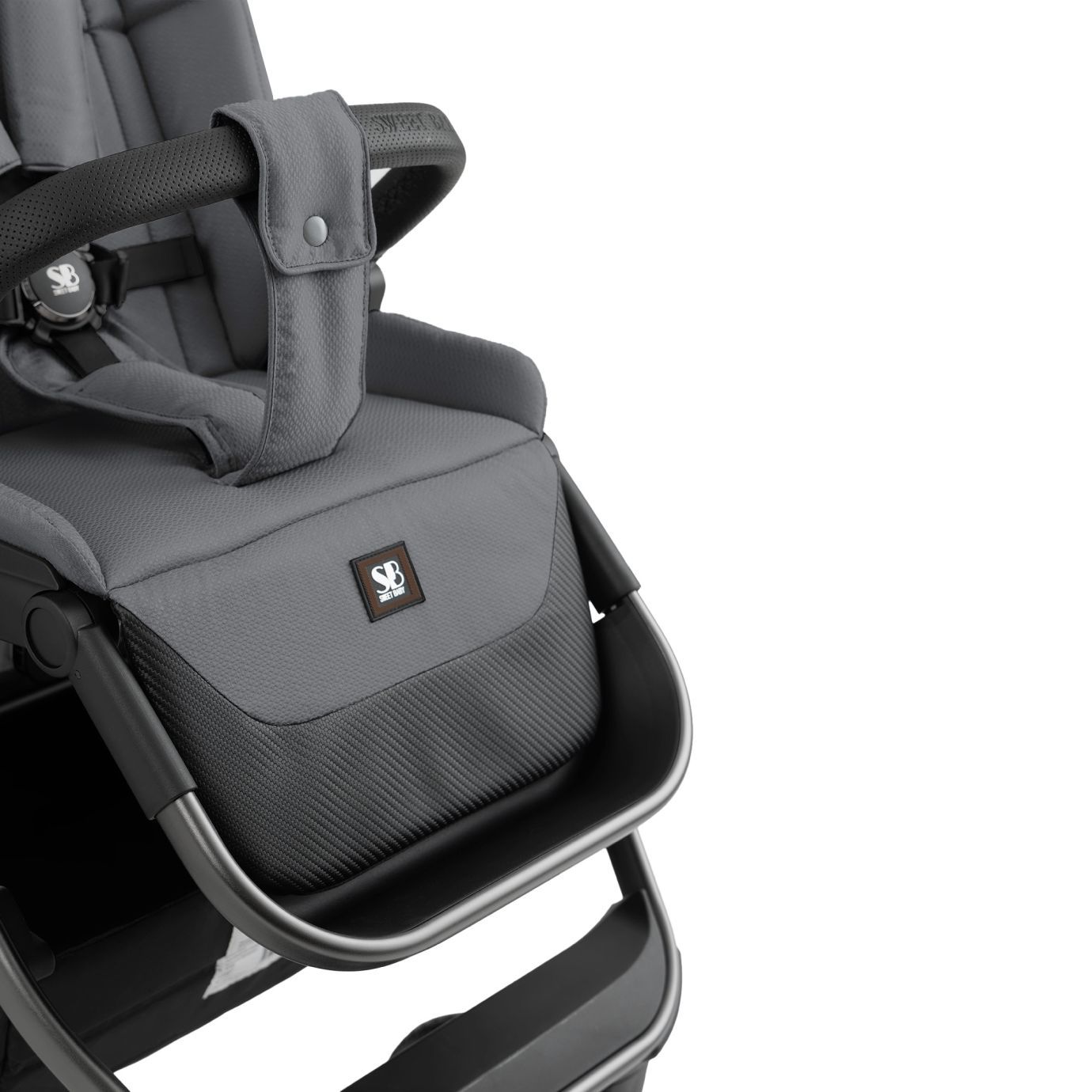 Коляска Sweet Baby Ricci Grey (надувные колеса)