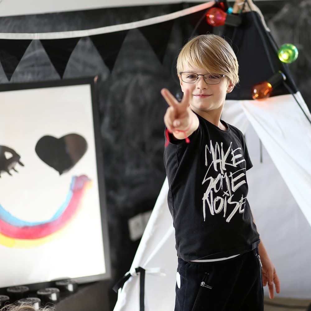 Вигвам для детей Black&White