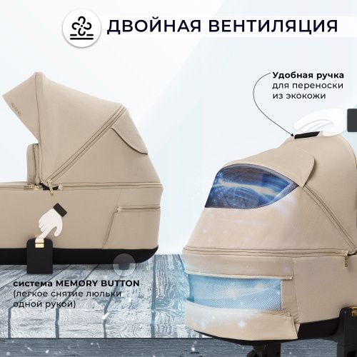 Коляска Sweet Baby Stella Plus Neo Beige
