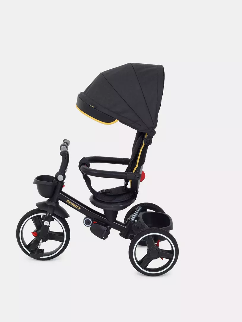 Детский трехколесный велосипед Rant Gravity graphite