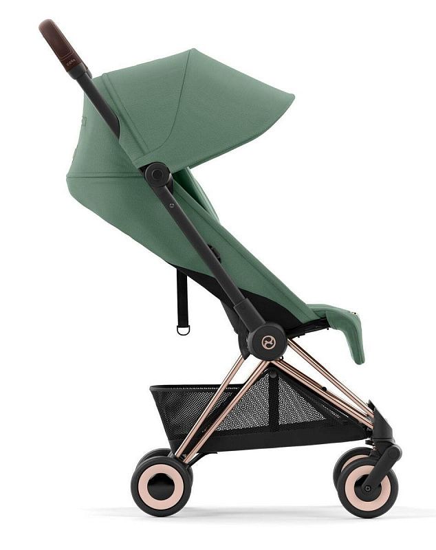 Coya Rosegold Leaf Green с дождевиком