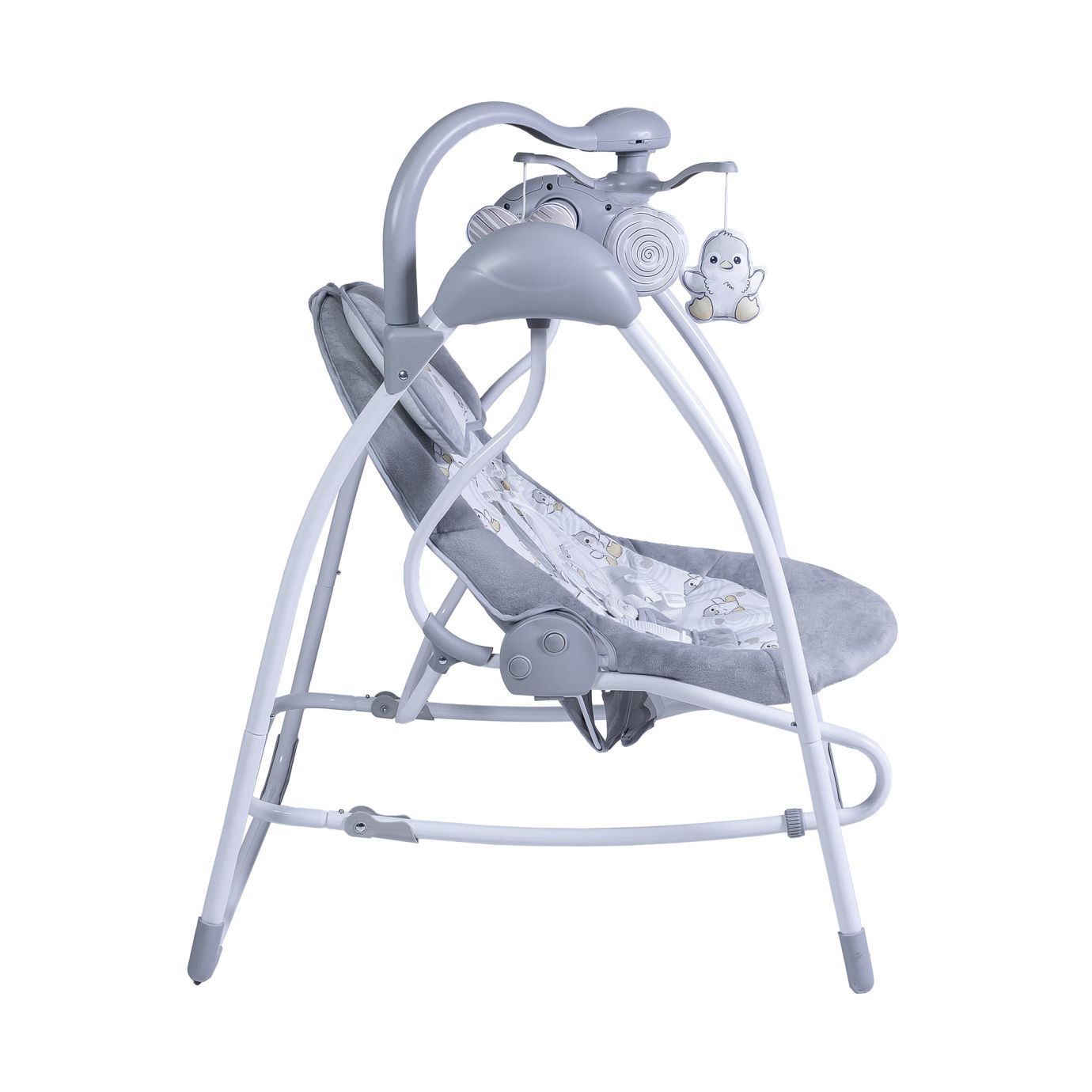 Электрокачели 2в1 Sweet Baby Pure Pinguino Grigio