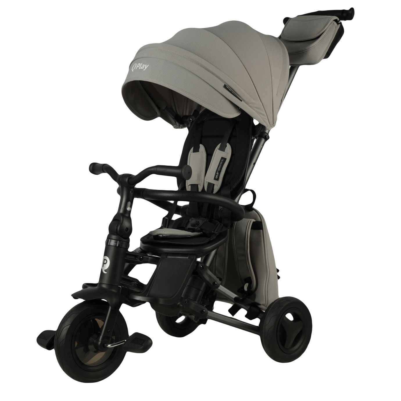 Велосипед трехколесный Qplay S700-17 SPRINTER SL Grey (Rub/Graphite)
