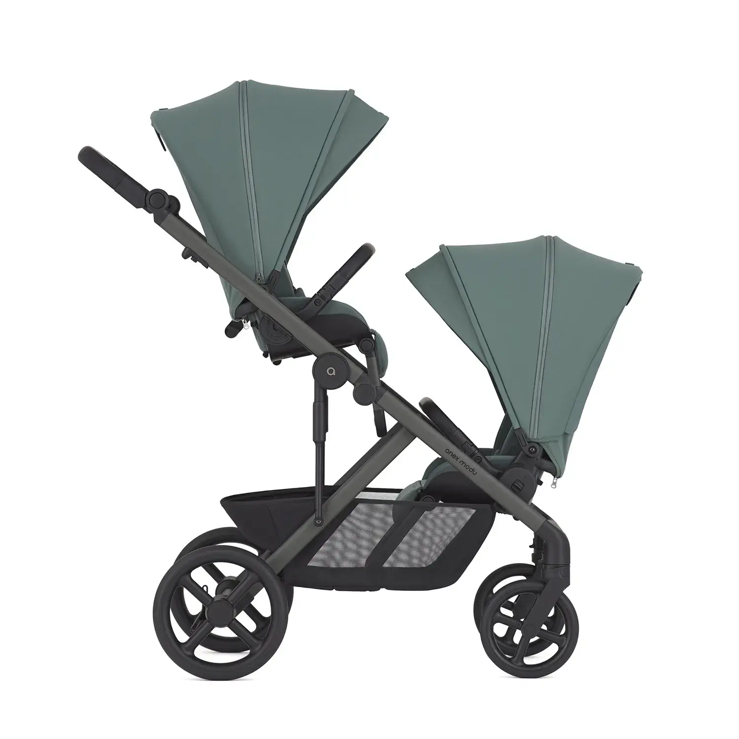 Коляска для двойни 2 в 1 Anex Modu Greeny