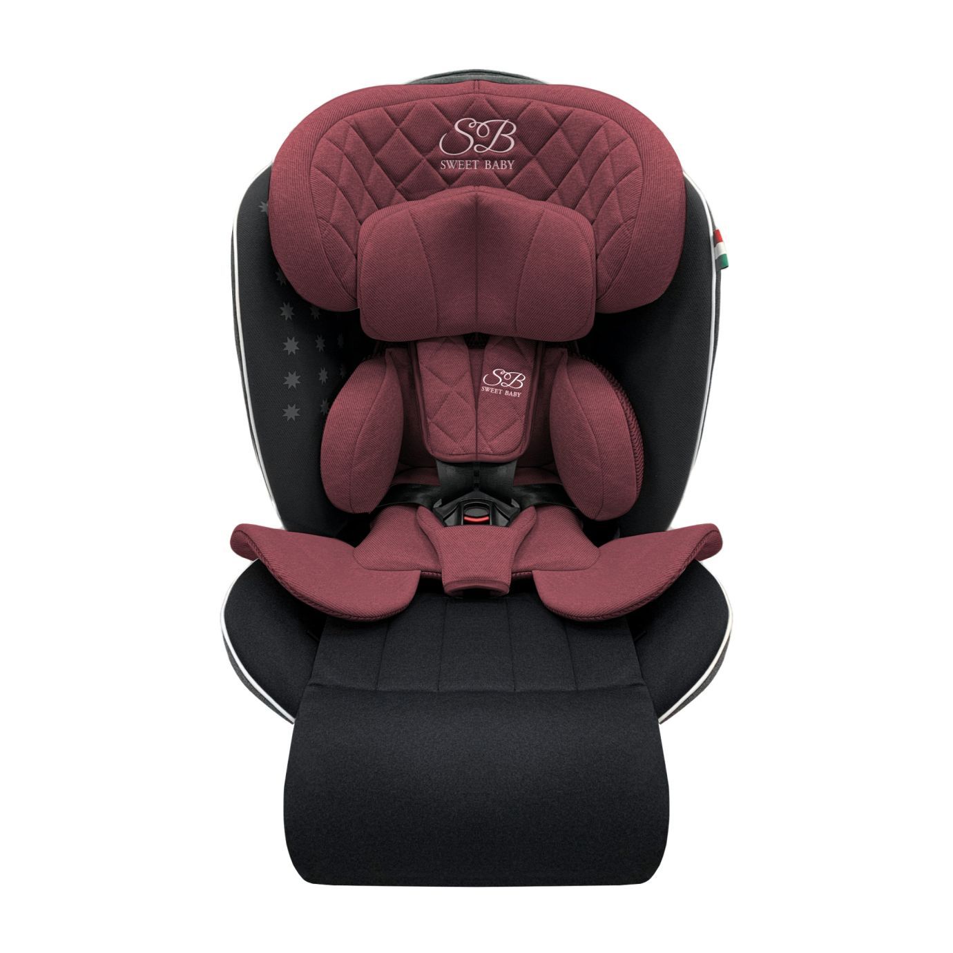 Автокресло группа 0123 (0-36) Fortuna 360 SPS Isofix Wine/Black