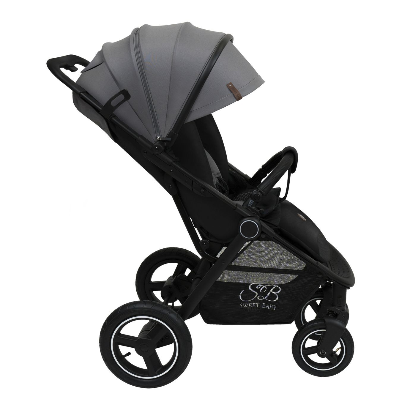 Прогулочная коляска Suburban Compatto Gray (Air)