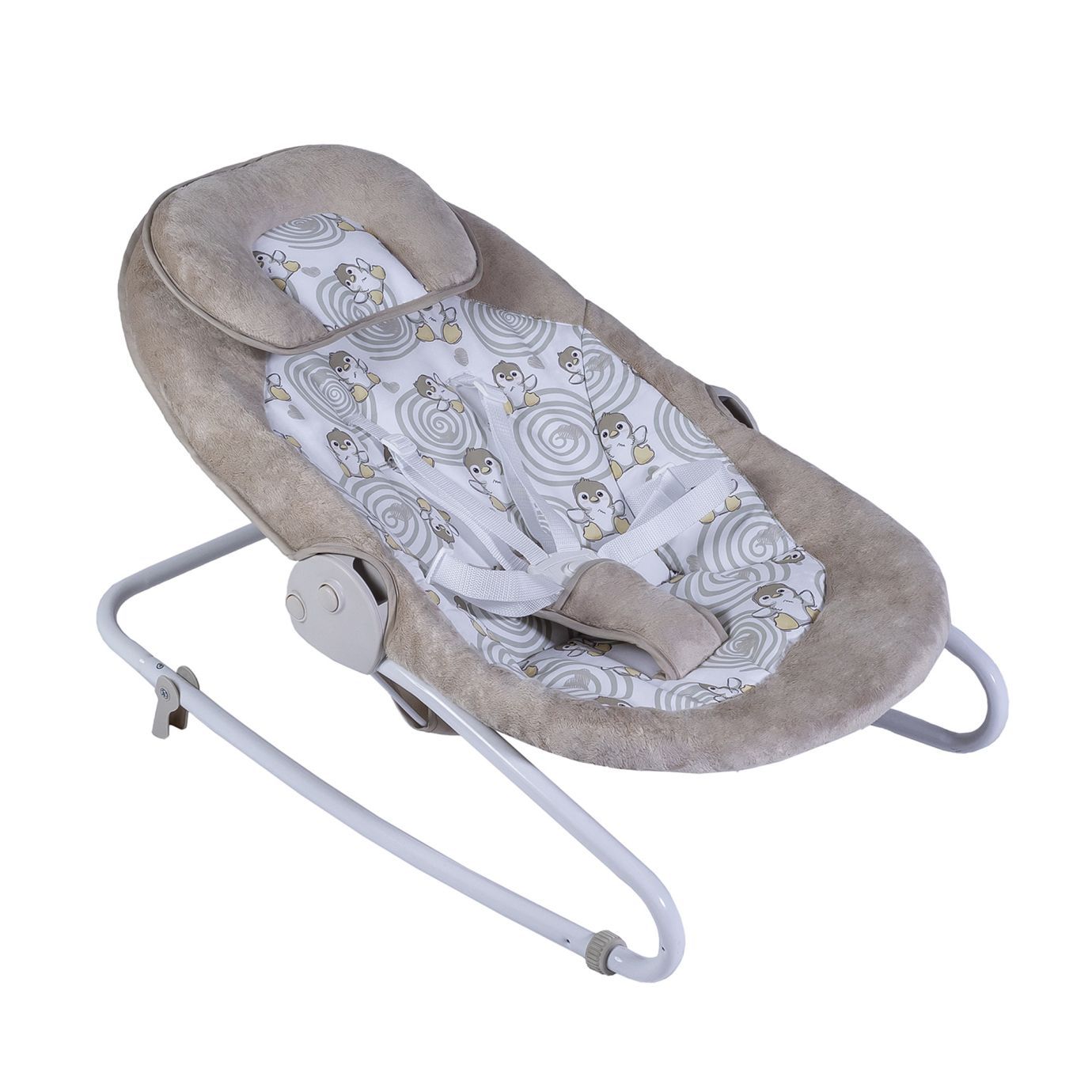 Электрокачели 2в1 Sweet Baby Pure Pinguino Crema