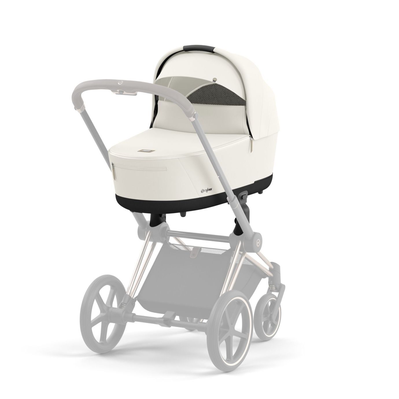 Cybex Priam IV Коляска 2 в 1, шасси IV Matt Black/Off White