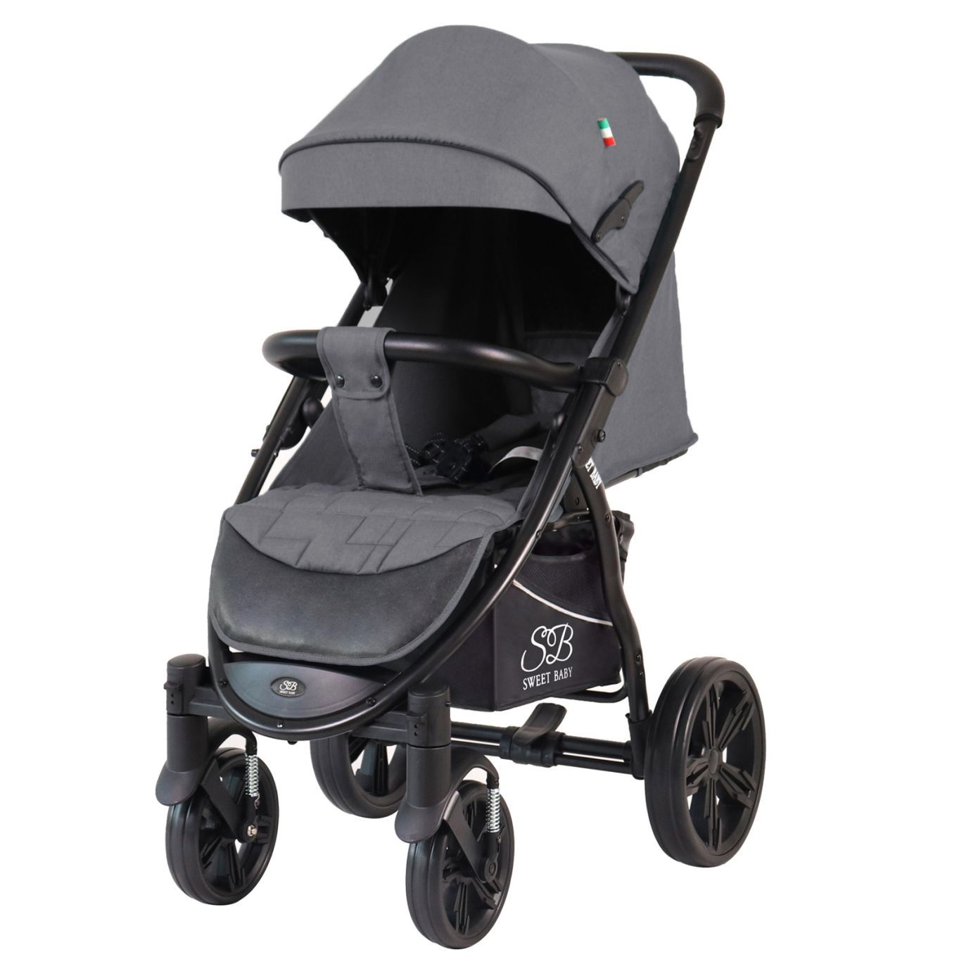 Прогулочная коляска Carisma Grey