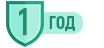 1 год гарантии