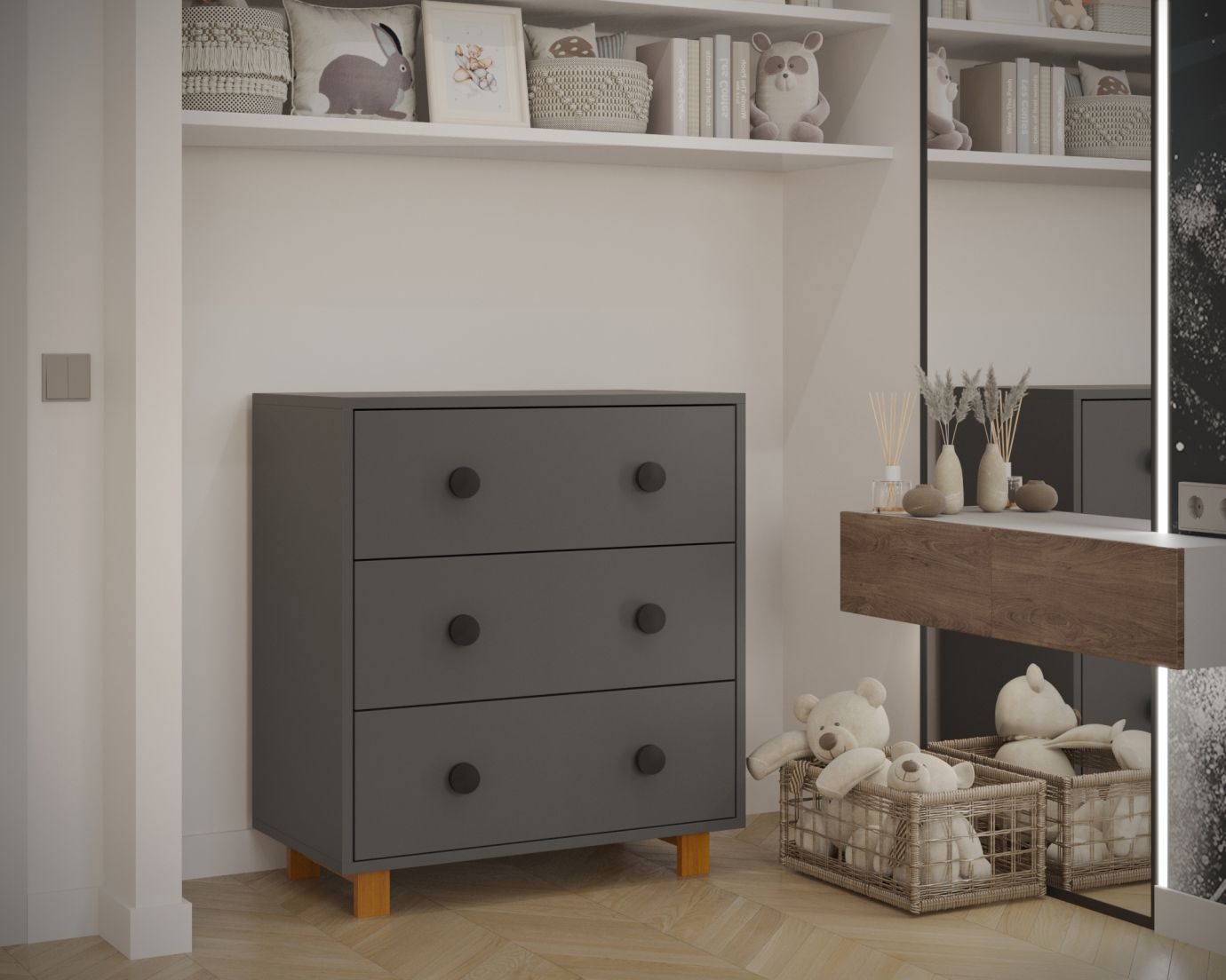 Пеленальный комод Папи