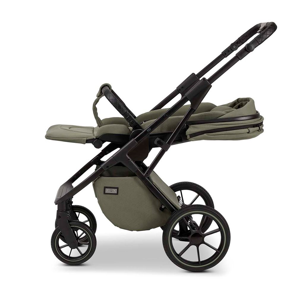 Коляска Moon Piu 2 в 1 Moss Green 2024