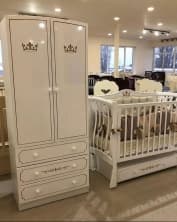 Кроватка Бархат (корона)