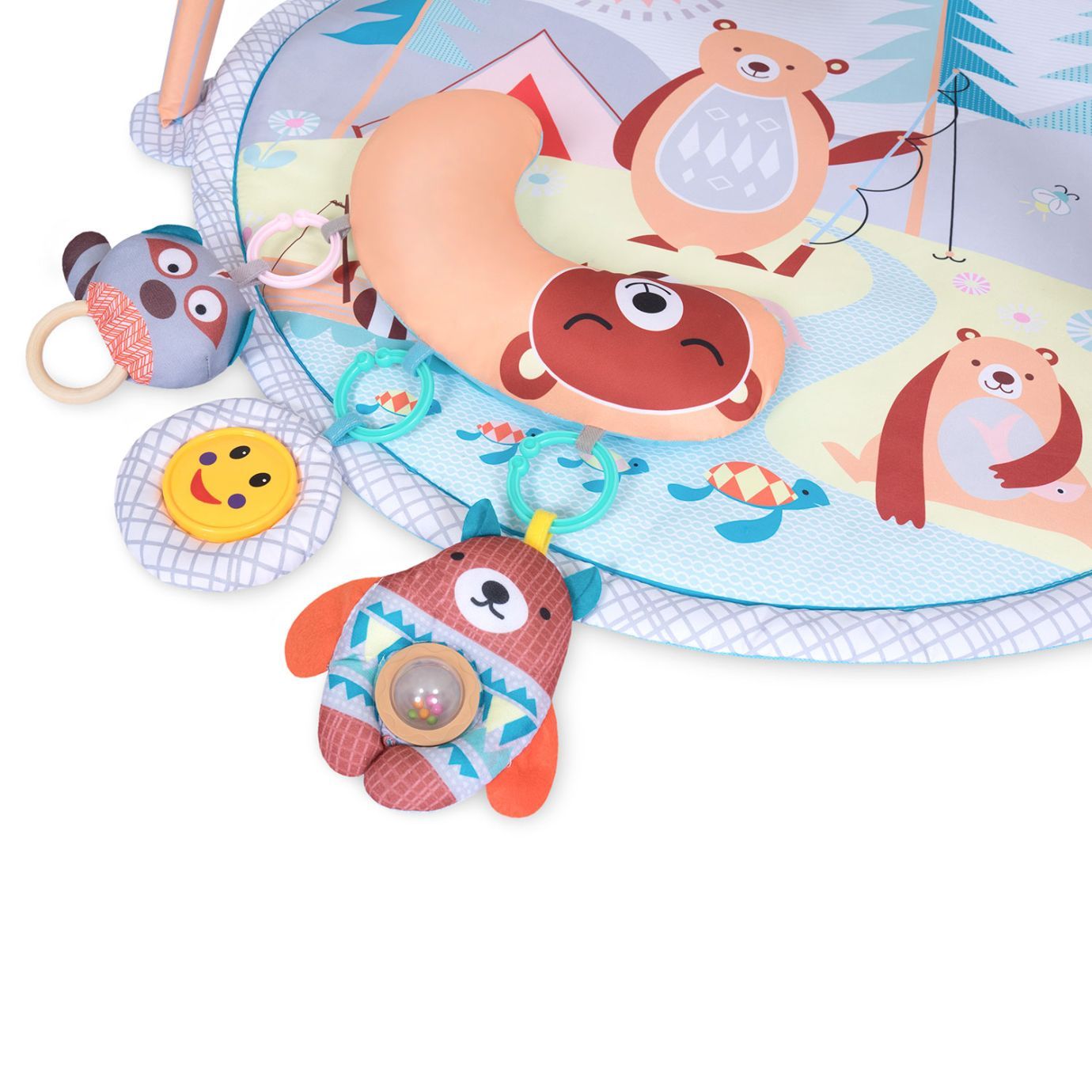 Развивающий коврик NUOVITA PICCOBINE GENIO G1,друзья