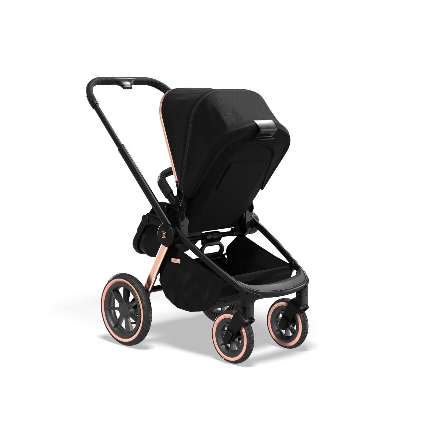 Коляска 2в1 Moon Resea S Rosegold