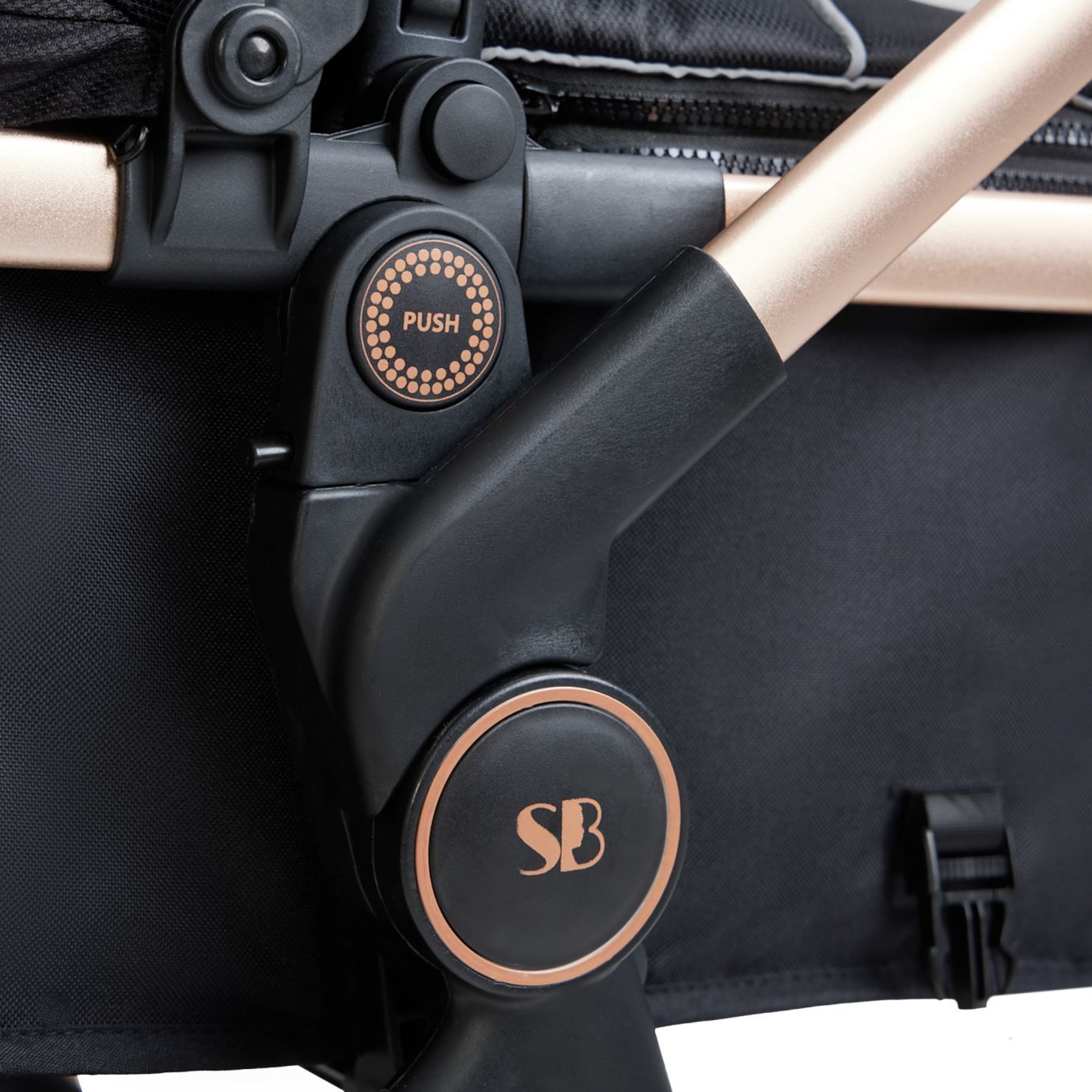 Коляска-трансформер 2в1 Ranger Black Gold