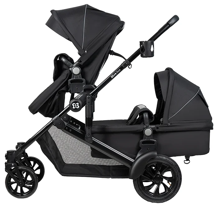 Коляска трансформер для двойни Silva Duo