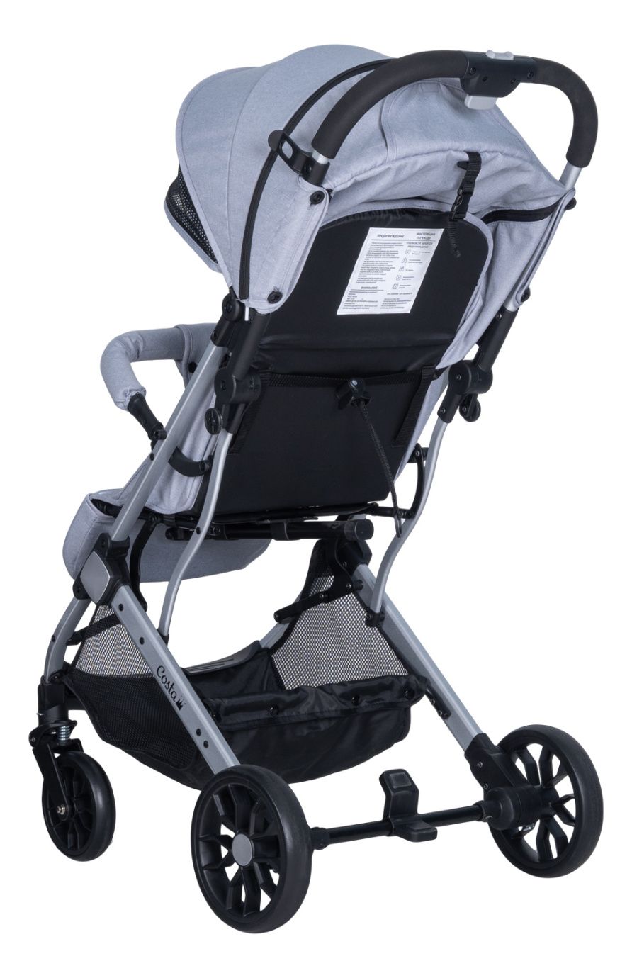 Коляска детская прогулочная COSTA Linda Silver