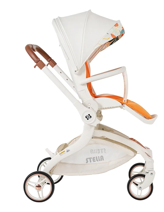 Коляска детская Stella идеальный белый