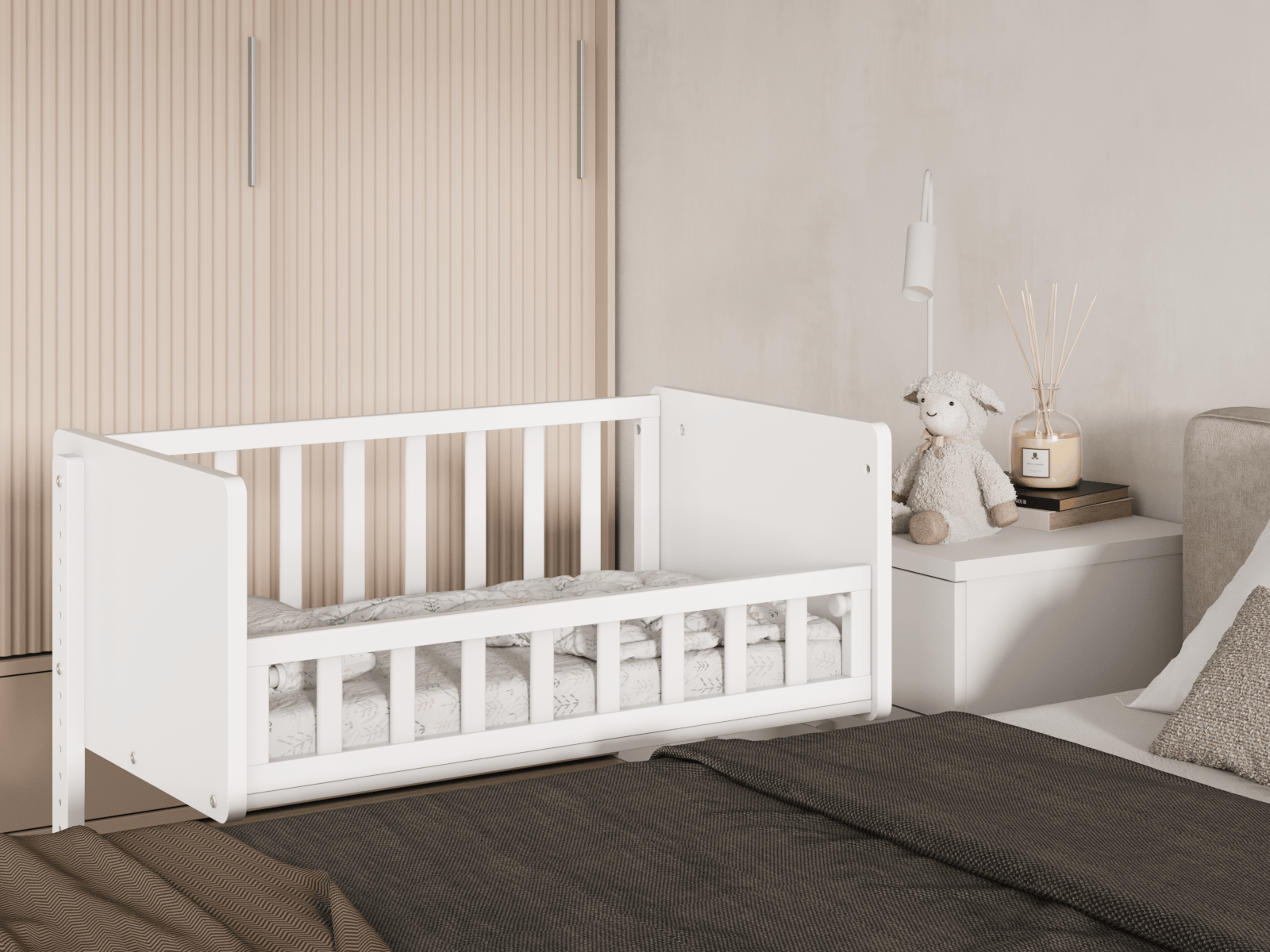 Детская колыбель с матрасом LITTLE MOON