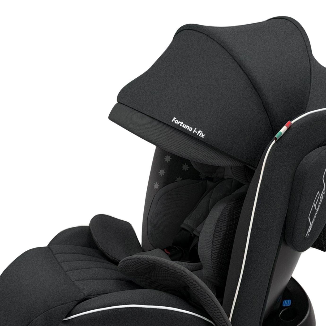Автокресло группа 0123 (0-36) Fortuna 360 SPS Isofix Black