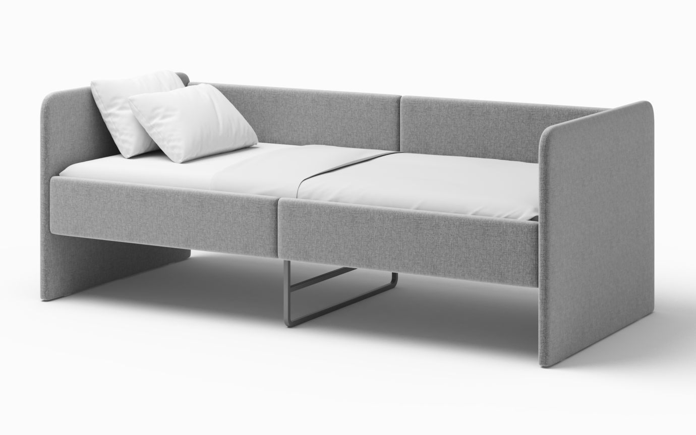 Кровать-диван "Donny" серый
