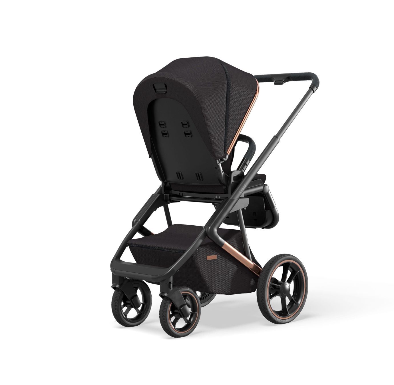 Коляска Moon Style Rosegold 2021