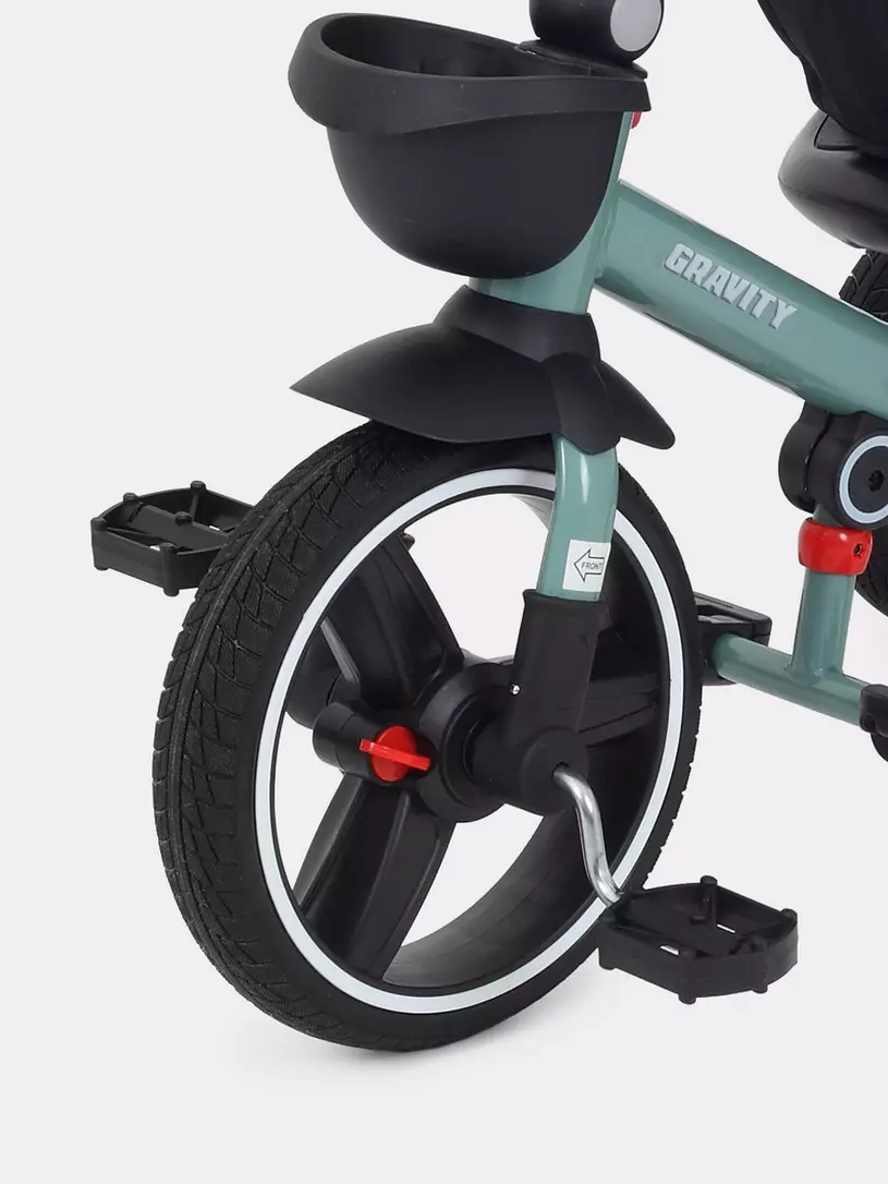 Детский трехколесный велосипед Rant Gravity green