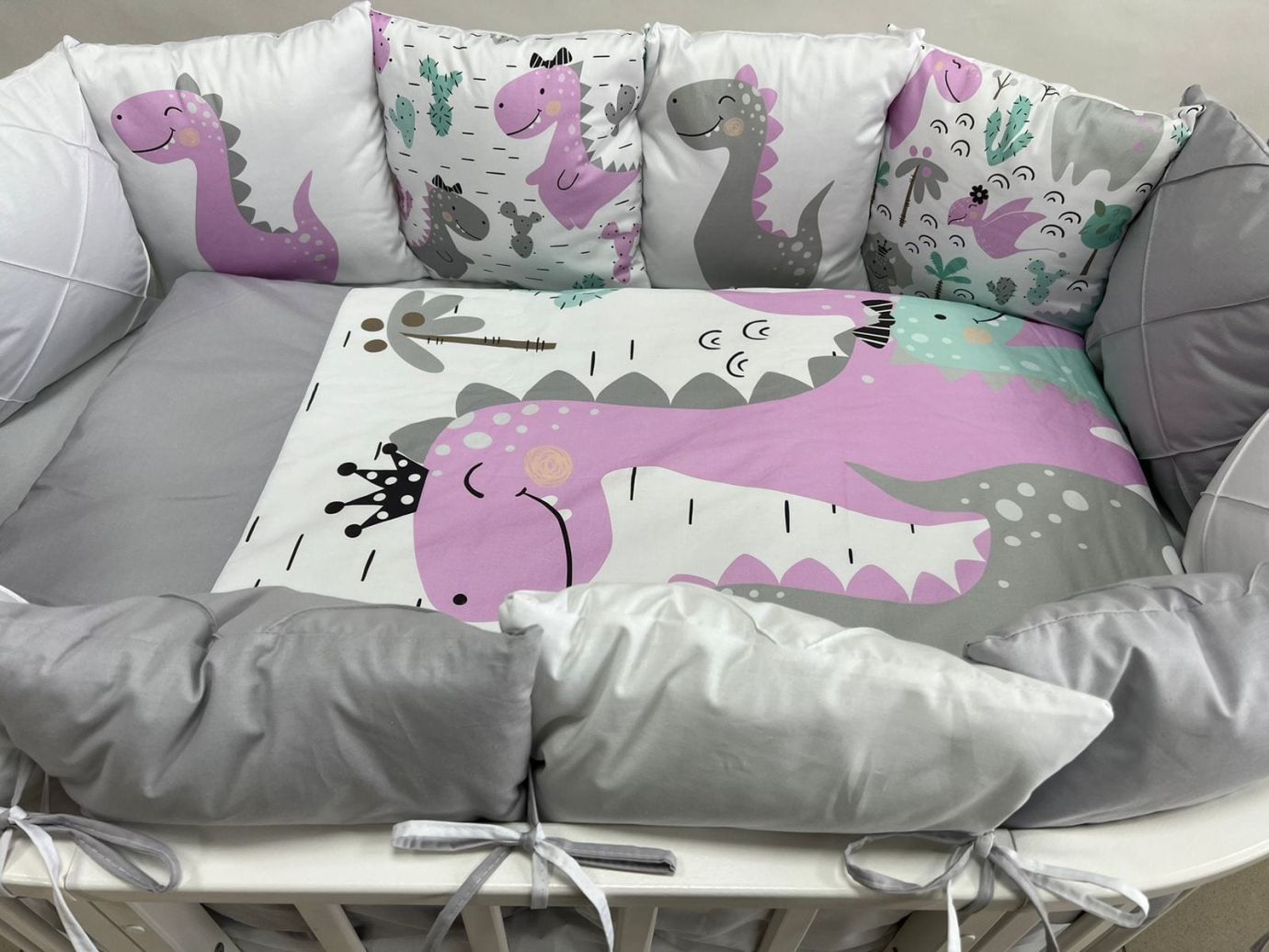 Комплект 17 предметов премиум "дракоша розовый"