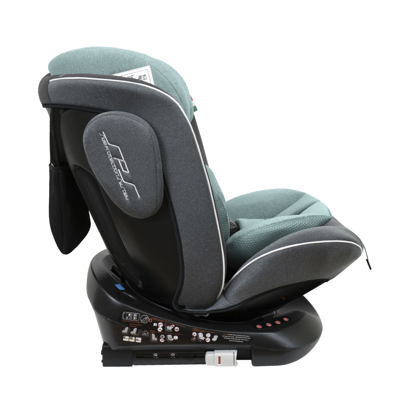 Автокресло группа (0-36) Crosstour 360 SPS Isofix Grey/Turquoise