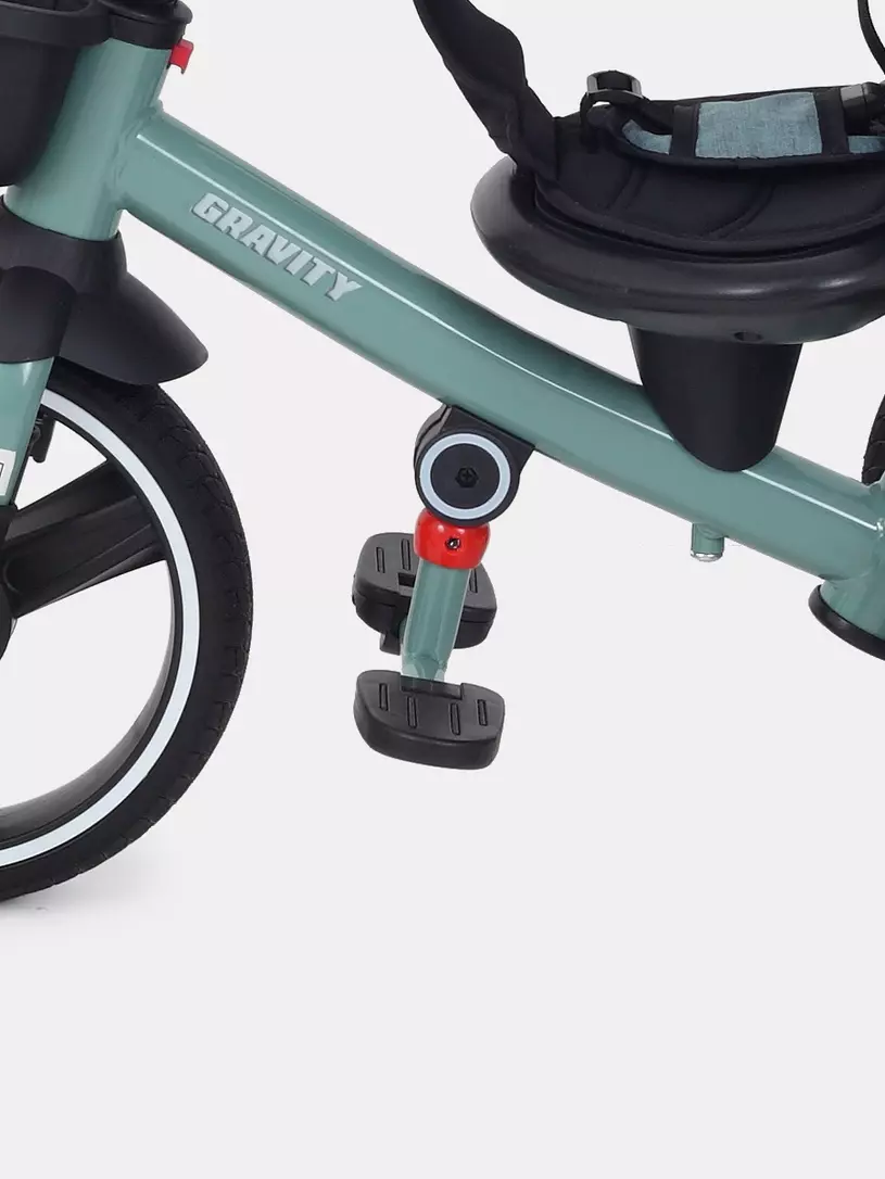 Детский трехколесный велосипед Rant Gravity green