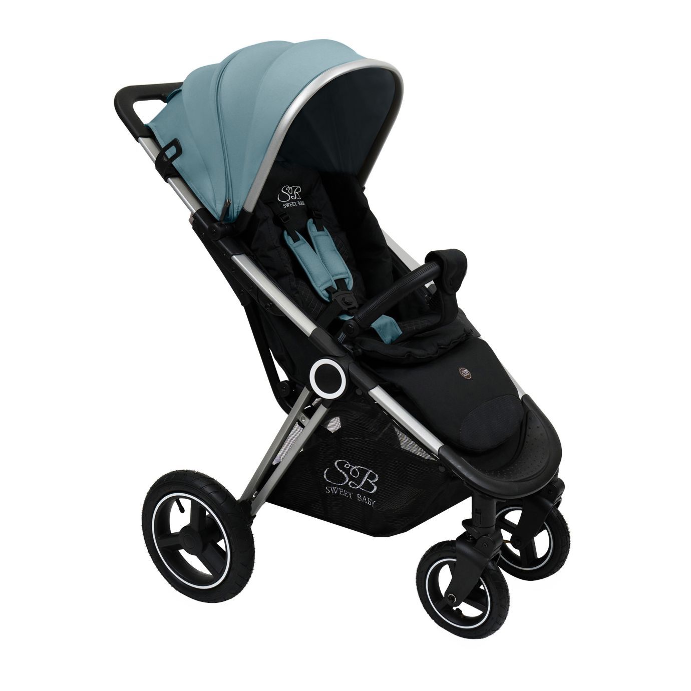 Прогулочная коляска Suburban Compatto Light Green (Air)