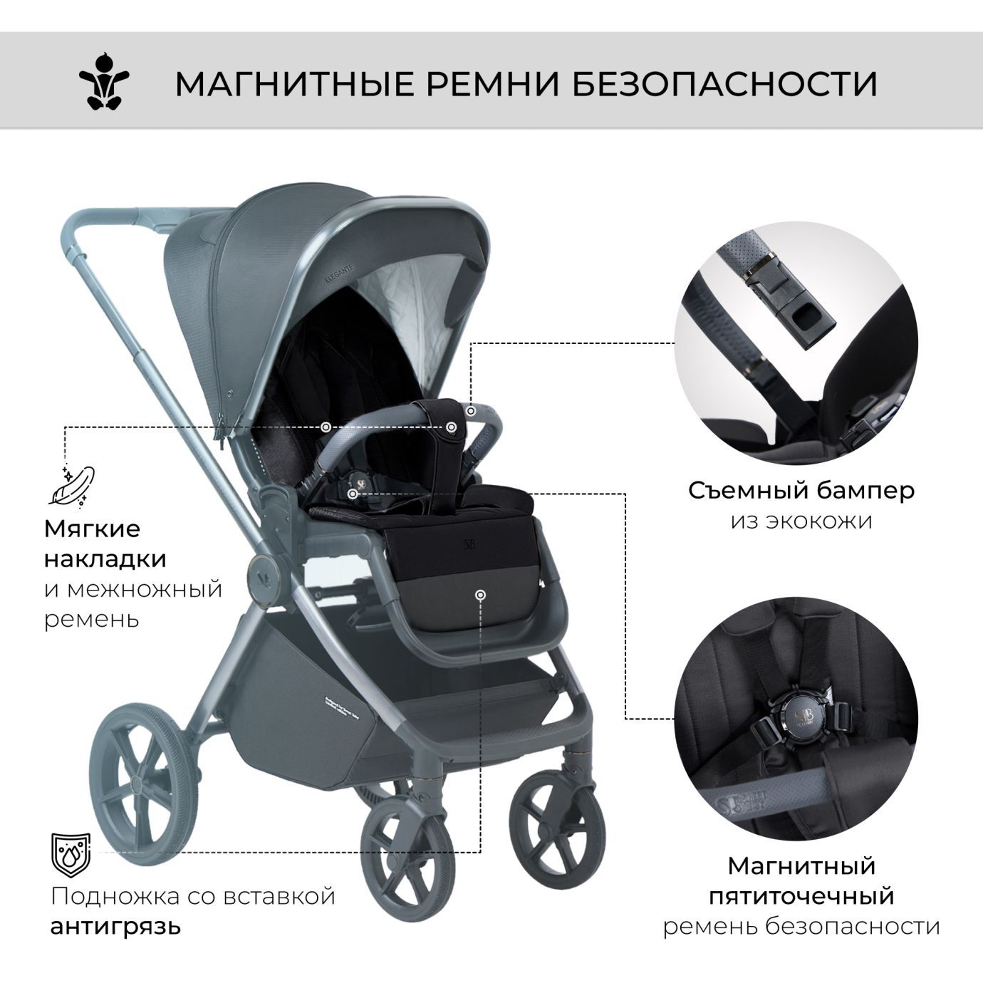 Коляска Elegante BRD