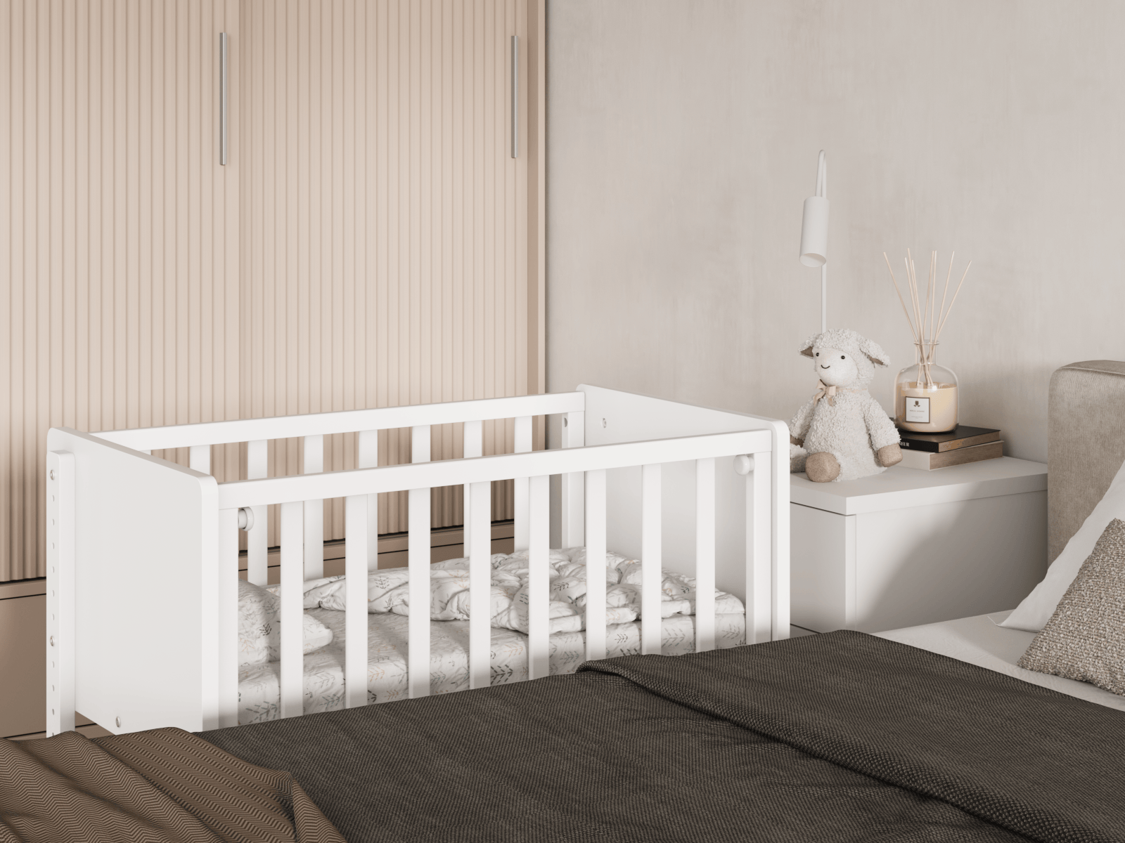 Детская колыбель с матрасом LITTLE MOON