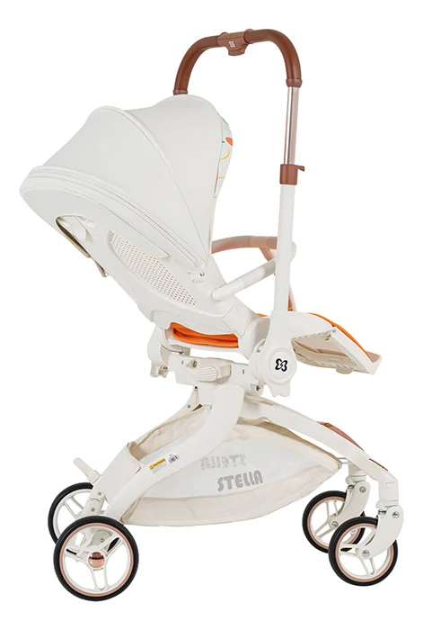 Коляска детская Stella идеальный белый
