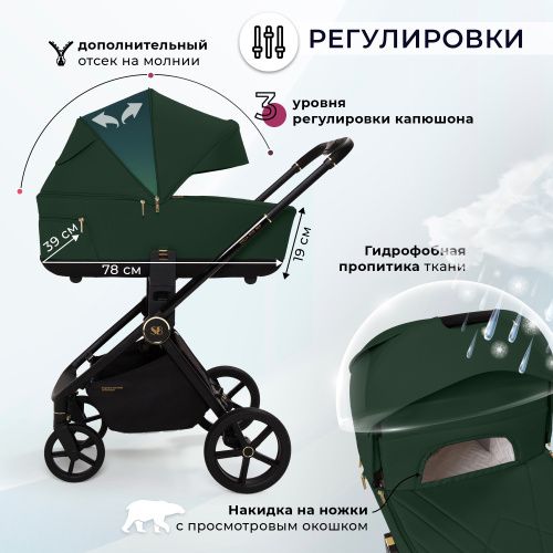 Коляска Sweet Baby Stella Plus Neo Green
