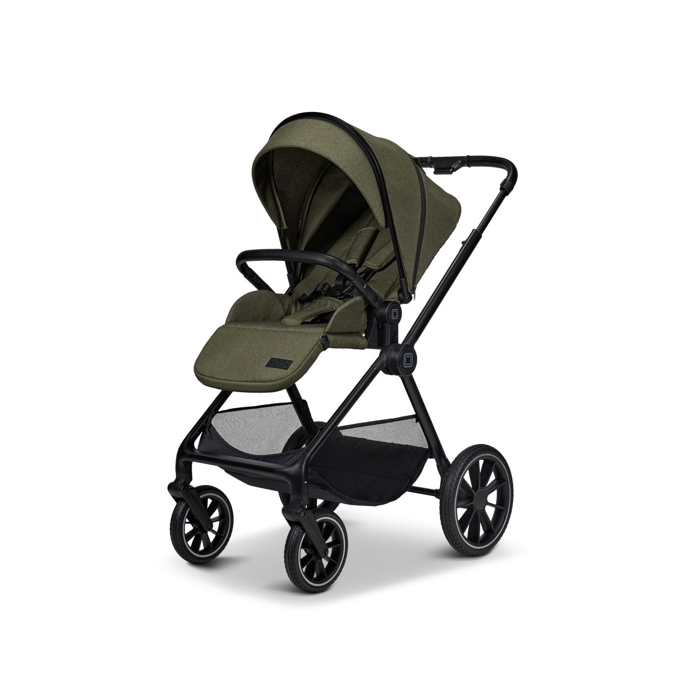 Коляска детская 2в1 Clicc moss/melange 2025