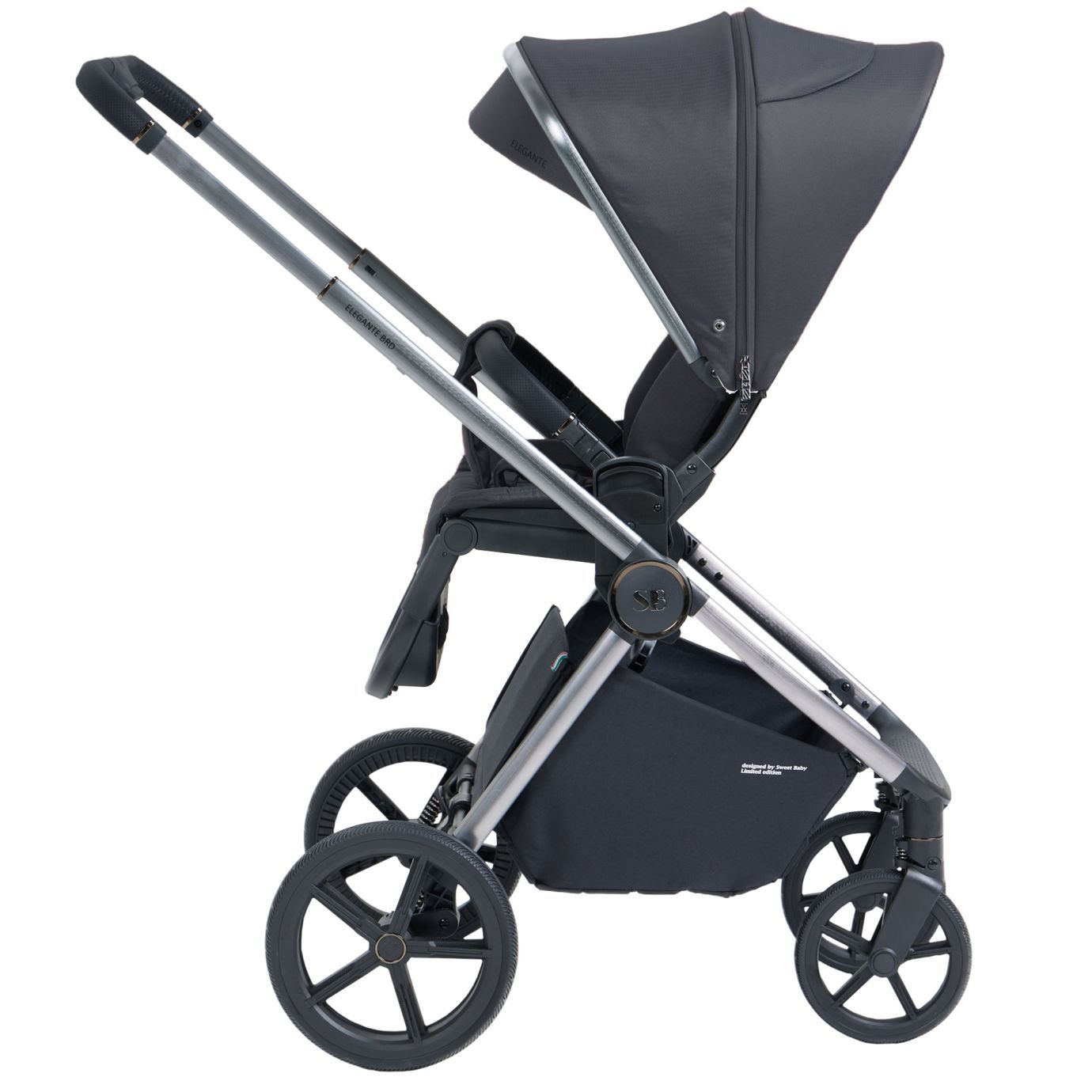 Прогулочная коляска Elegante BRD Black