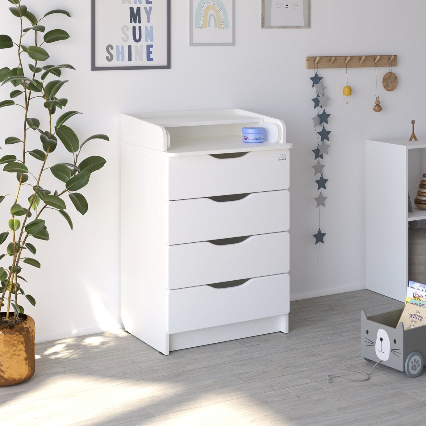 Комод Bravo Белый премиум