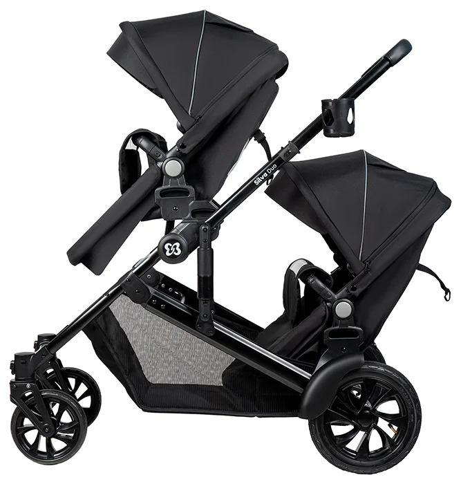 Коляска трансформер для двойни Silva Duo