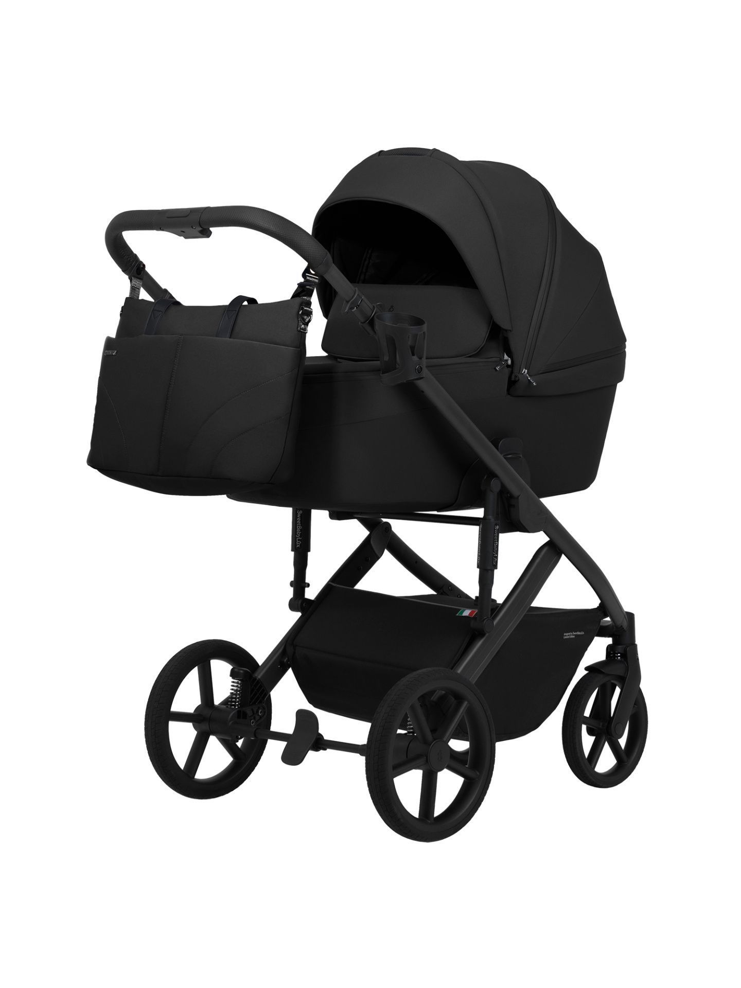 Коляска 2в1 SBL Dolce Black