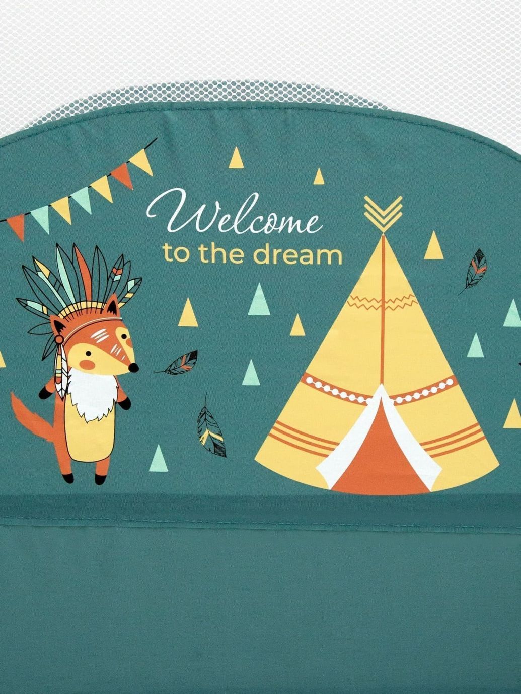 Манеж-кровать MULTIFORM (Dream Fox) прямоугольный, оливковый