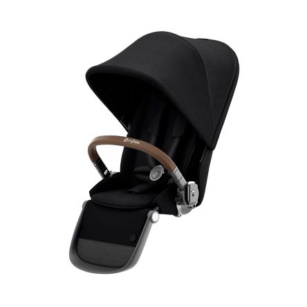 Прогулочный блок Cybex Gazelle S Seat Unit TPE Deep Black с дождевиком
