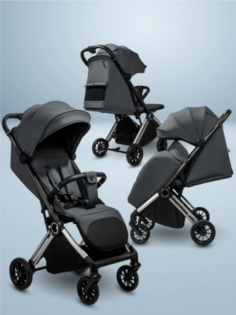 Прогулочная коляска Handy, серый/серебряный