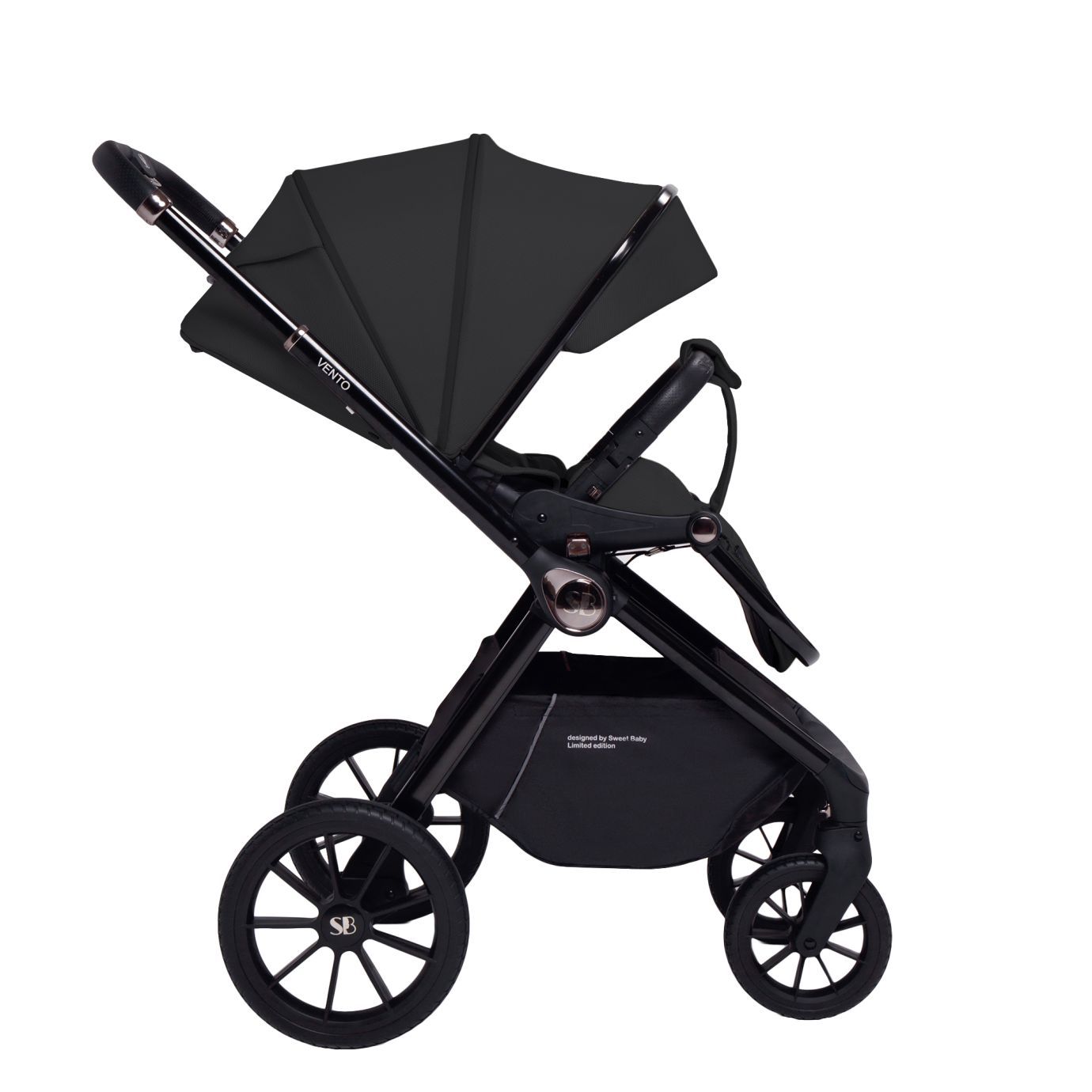 Коляска 3в1 Sweet Baby Vento Black