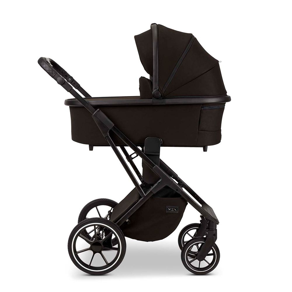 Коляска Moon Piu 2 в 1 Black 2024