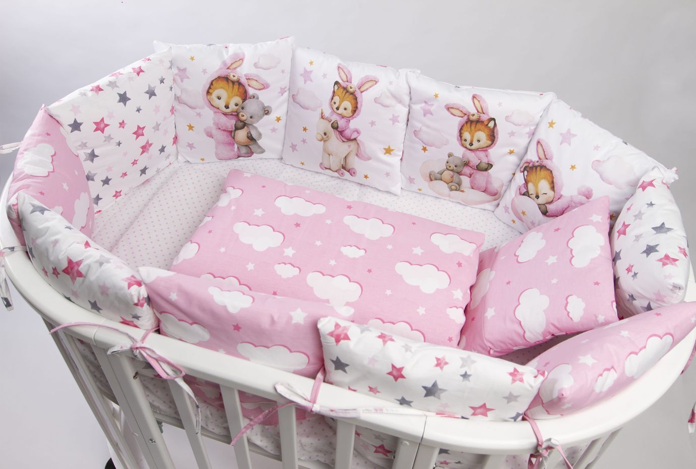 Комплект 17 предметов "тигренок розовый"