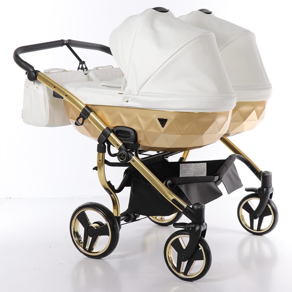 Коляска для двойни Junama Mirror Satin Duo