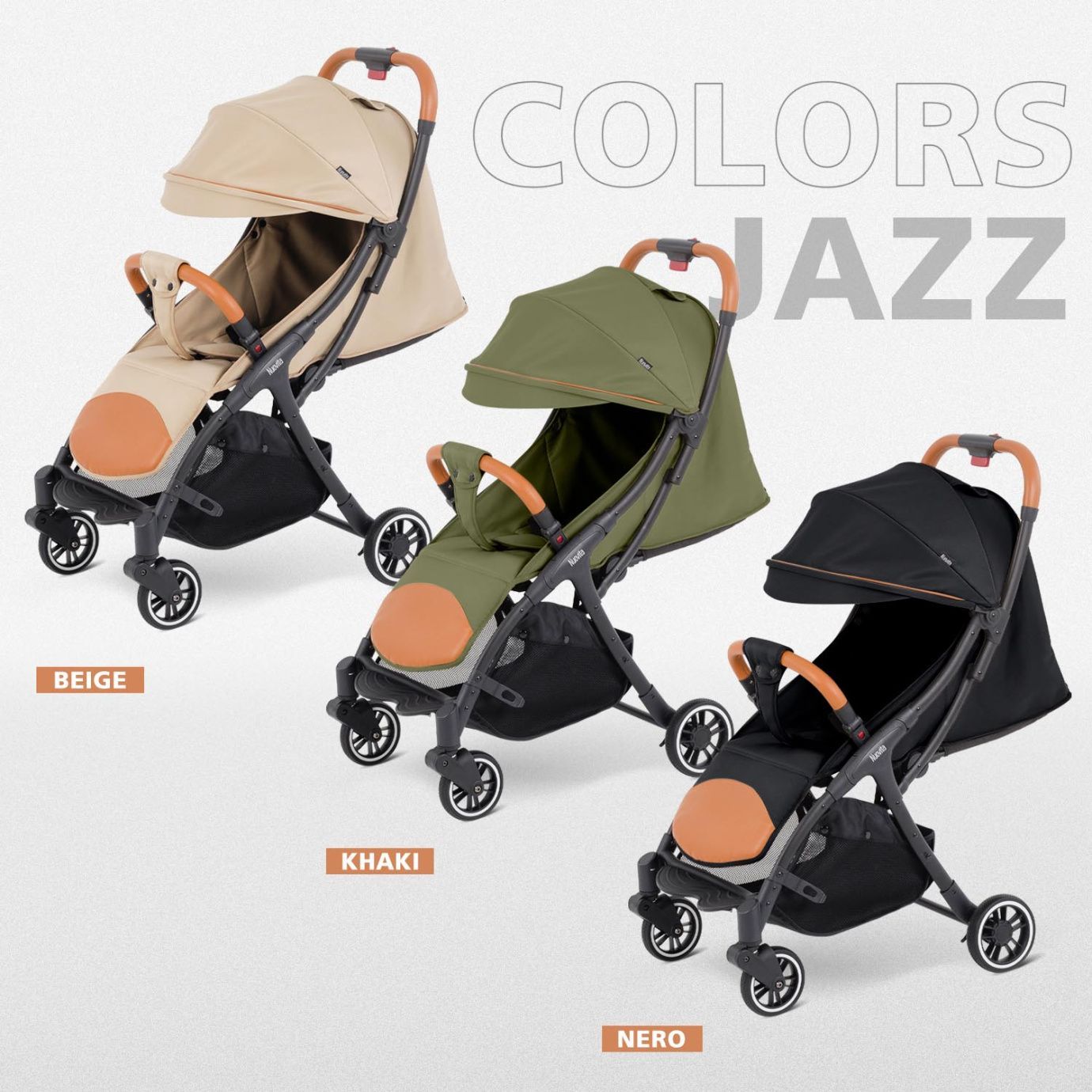 Коляска-прогулка Nuovita Jazz
